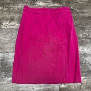 White House Black Market Pink Pencil Skirt Size 4